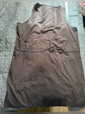 Patagonia Dark Gray Sleeveless Midi Dress